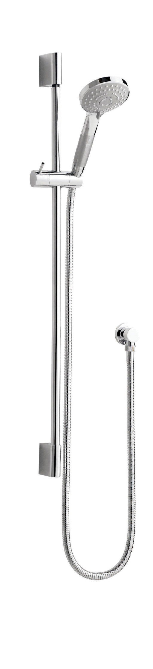Nuie Chrome Slimline Shower Slide Rail Kit — A3041