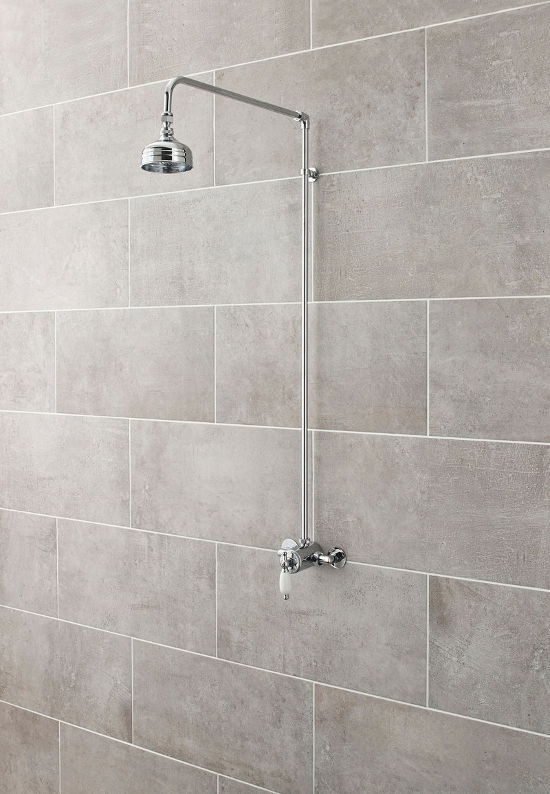 Nuie Chrome Rigid Riser Kit lifestyle image