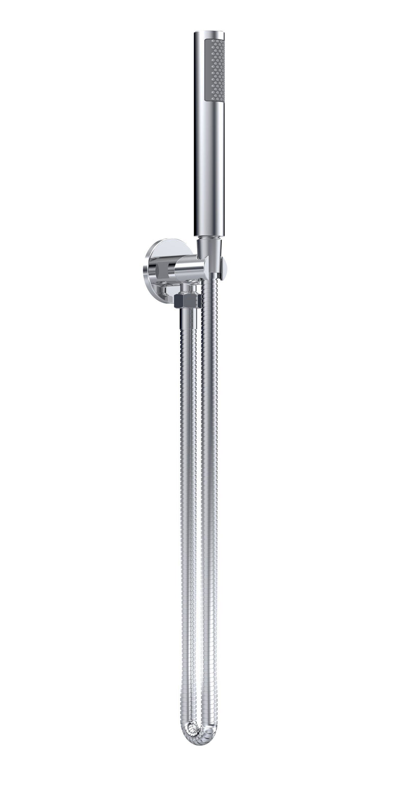 Nuie Chrome Round Shower Handset Kit — A3263