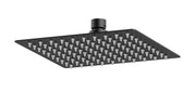 Nuie Matt Black Fixed Shower Head — A4088