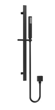 Nuie Matt Black Shower Slide Rail Kit — A4167