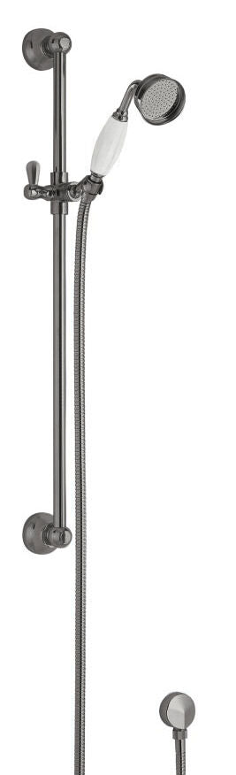 Nuie Brushed Pewter Shower Slide Rail Kit — A7211