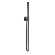 Nuie Brushed Pewter Round Shower Handset Kit — A7263