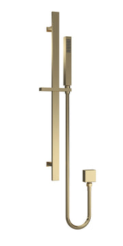 Nuie Brushed Brass Shower Slide Rail Kit — A8167
