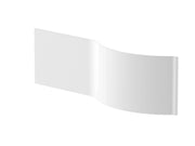 Nuie Acrylic P-Shaped Shower Bath Front Panel - 1600mm (WBP203)