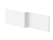 Nuie Acrylic Square Shower Front Bath Panel - 1700mm (WBS300)