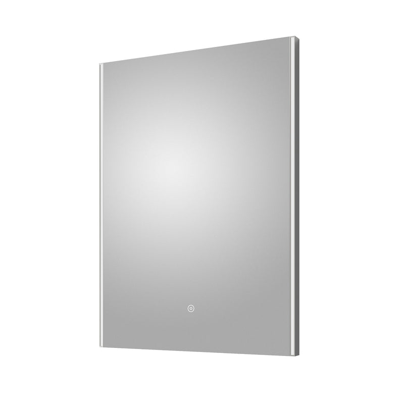 Nuie Anser 500x700mm silver LED touch sensor mirror