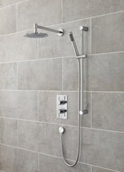 Nuie Chrome Wall-Mounted Shower Arm lifestyle image