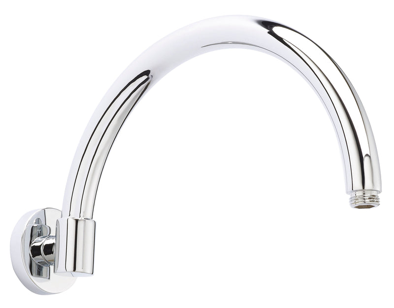Nuie Chrome Wall-Mounted Shower Arm — ARM06