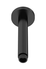 Nuie Matt Black Wall-Mounted Shower Arm — ARM415