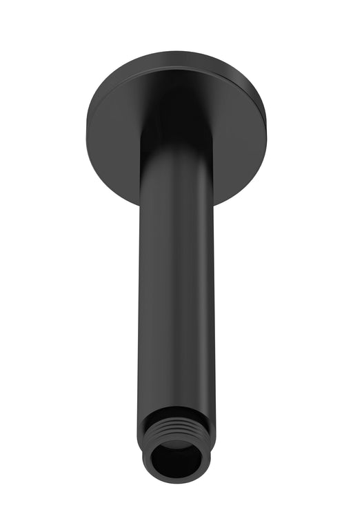 Nuie Matt Black Wall-Mounted Shower Arm — ARM415