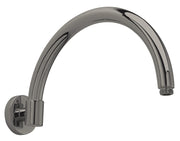 Nuie Brushed Pewter Wall Mounted Shower Arm — ARM706