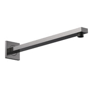 Nuie Rectangular Brushed Pewter Small Shower Arm — ARM713
