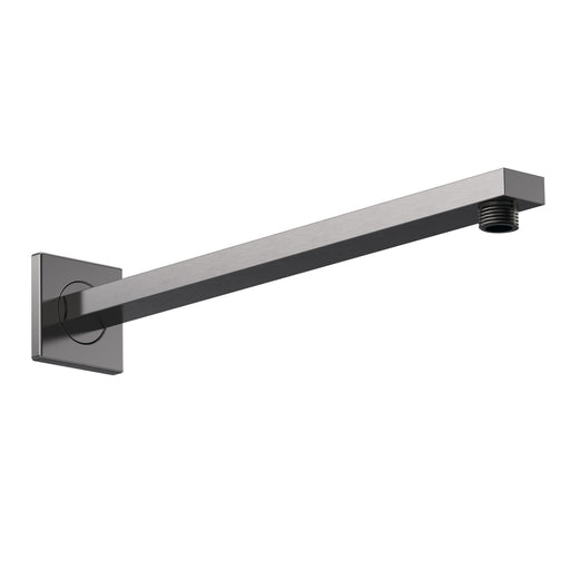Nuie Rectangular Brushed Pewter Small Shower Arm — ARM713