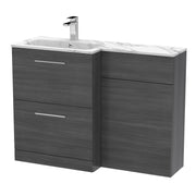 Arno 1100 combo 15-lh-anthracite-woodgrain