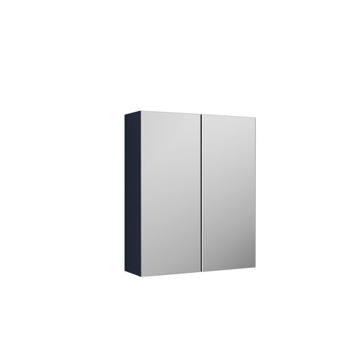 Nuie Arno Wall Hung mirror cabinet - Midnight Blue