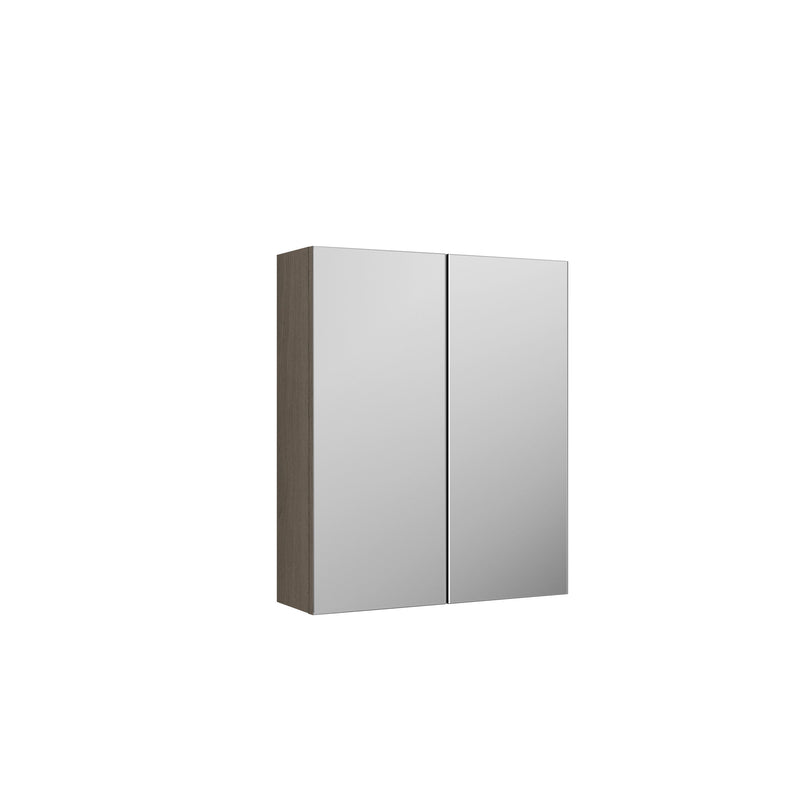 Nuie Arno Wall Hung mirror cabinet - Solace Oak