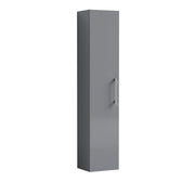 Nuie Arno Wall Hung tall cabinet - Satin Grey