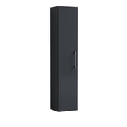 Nuie Arno Wall Hung tall cabinet - Soft Black