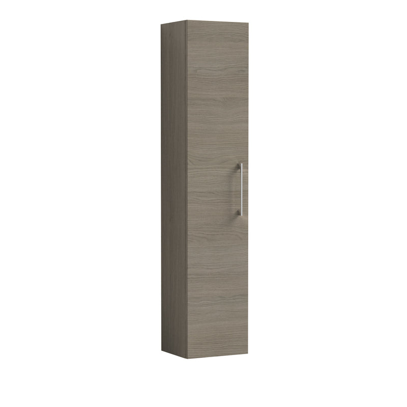 Nuie Arno Wall Hung tall cabinet - Solace Oak