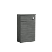 Nuie Arno Floor Standing wc unit - Anthracite Woodgrain