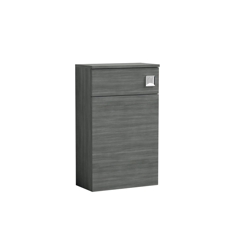 Nuie Arno Floor Standing wc unit - Anthracite Woodgrain