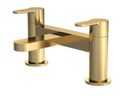 Nuie Arvan Deck Mounted Bath Filler Brushed Brass ARV803