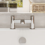 Nuie Arvan Deck Mounted Bath Filler Chrome ARV303 lifestyle