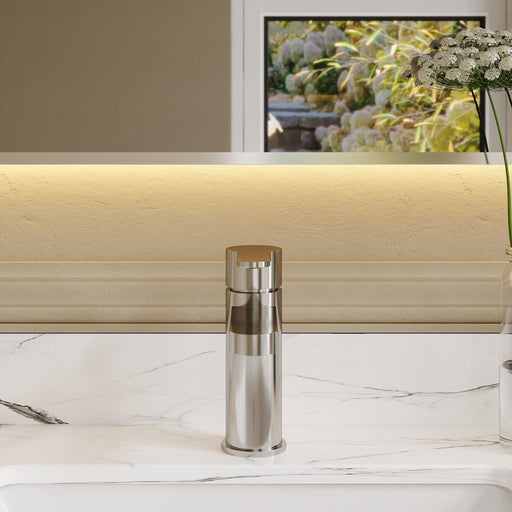 Nuie Arvan Eco Mono Basin Mixer Chrome ARV305EC lifestyle