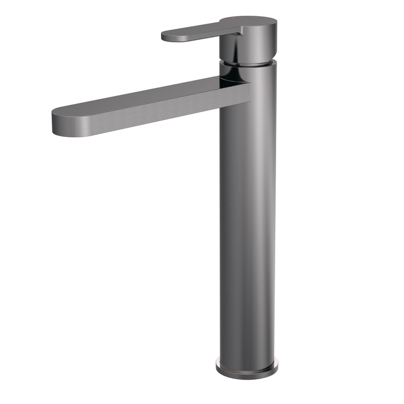 Nuie Arvan High Rise Mono Basin Mixer Brushed Pewter ARV770