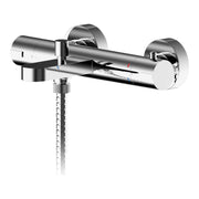 Nuie Arvan Wall Mounted Thermostatic Bath Shower Mixer Chrome ARV005