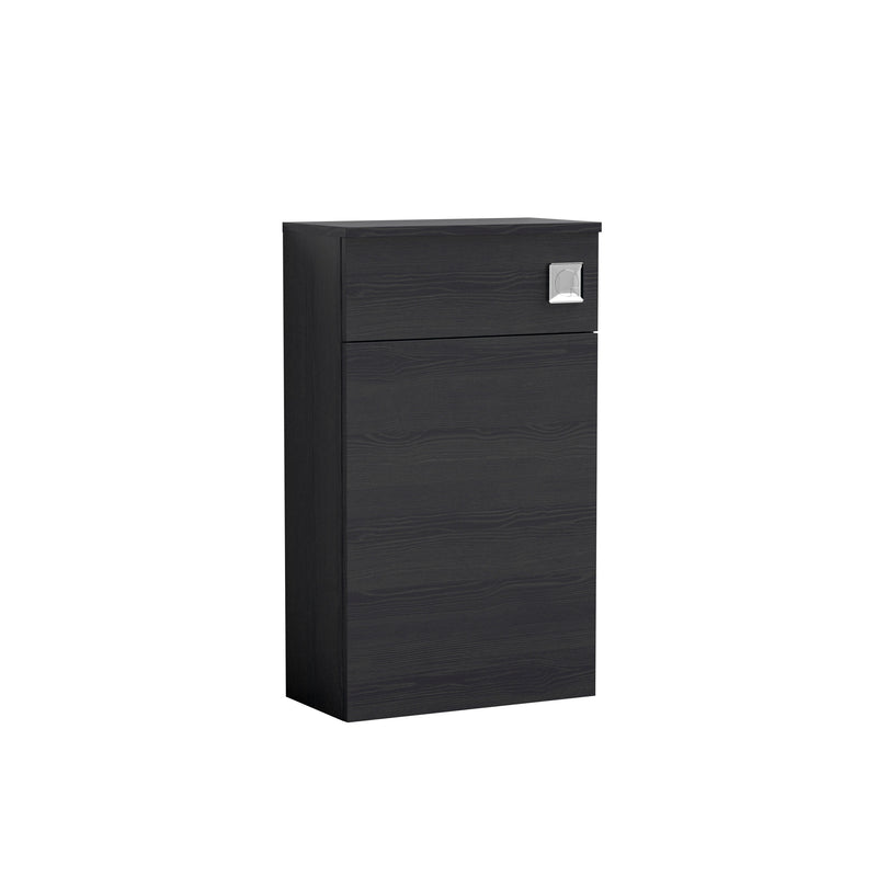 Nuie Athena 500mm Floor Standing WC Unit - Charcoal Black