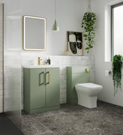 Nuie Ava back to wall toilet pan lifestyle view