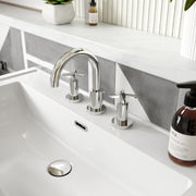 Nuie Aztec 3 Tap Hole Basin Mixer Chrome lifestyle image