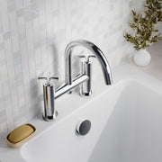 Nuie Aztec Bath Filler Chrome lifestyle image