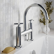 Nuie Aztec Bath Filler Chrome lifestyle image
