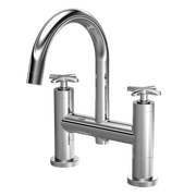 Nuie Aztec Bath Filler Chrome CLX353