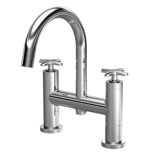 Nuie Aztec Bath Filler Chrome CLX353