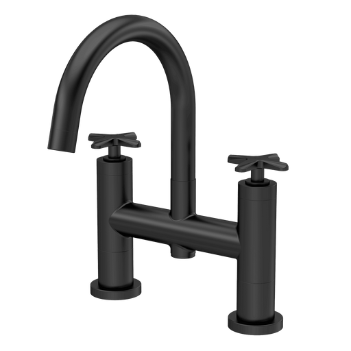 Nuie Aztec Bath Filler Matt Black CLX453