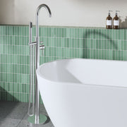 Nuie Aztec Freestanding Bath Shower Mixer Chrome lifestyle image