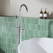 Nuie Aztec Freestanding Bath Shower Mixer Chrome lifestyle image