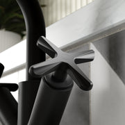 Nuie Aztec Mono Basin Mixer Matt Black lifestyle image