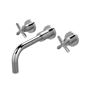 Nuie Aztec Wall Mounted Basin Mixer Chrome CLX317
