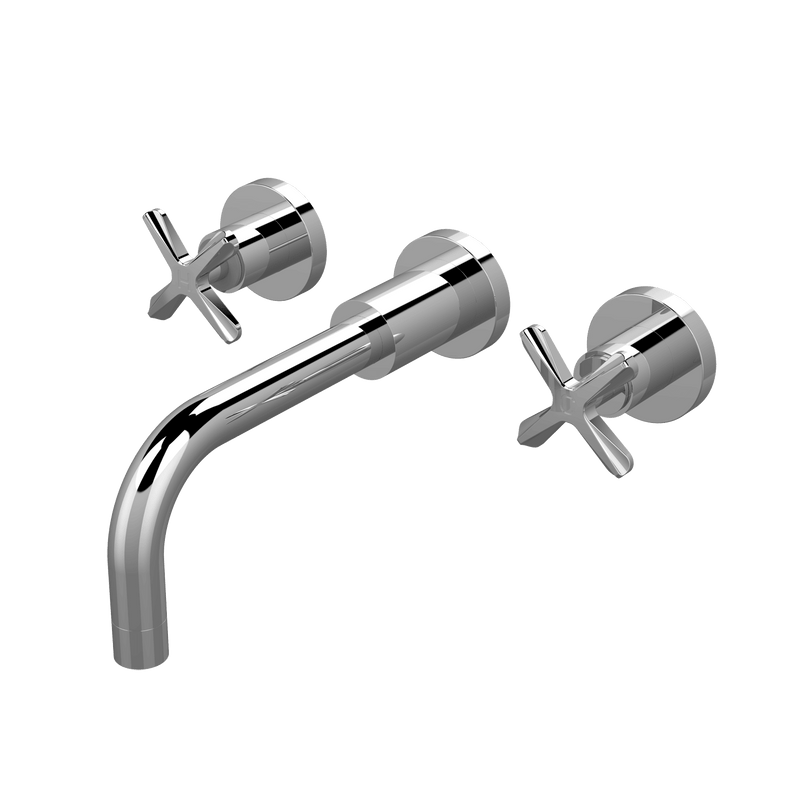 Nuie Aztec Wall Mounted Basin Mixer Chrome CLX317