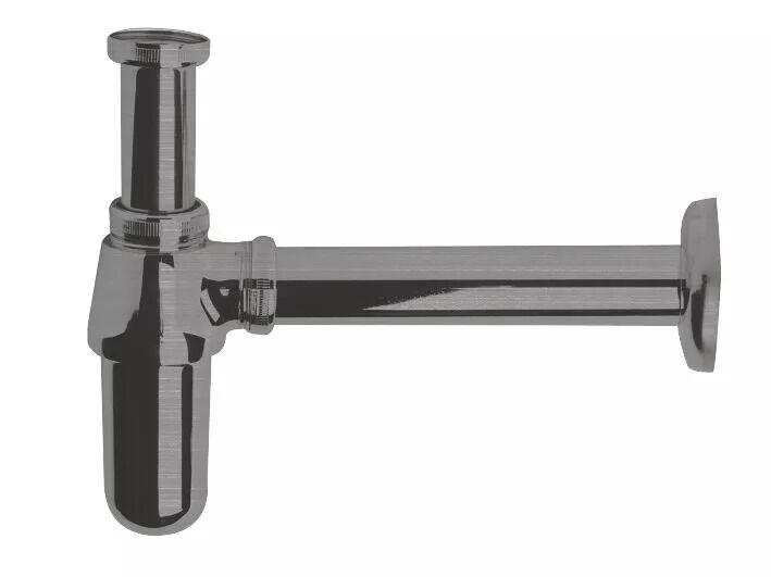 Nuie Basin Waste in Brushed Pewter (EA770)