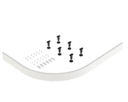 Nuie Bath Leg Set & Plinth Kit (All Sizes) in 900mm Curved White (LEGB)