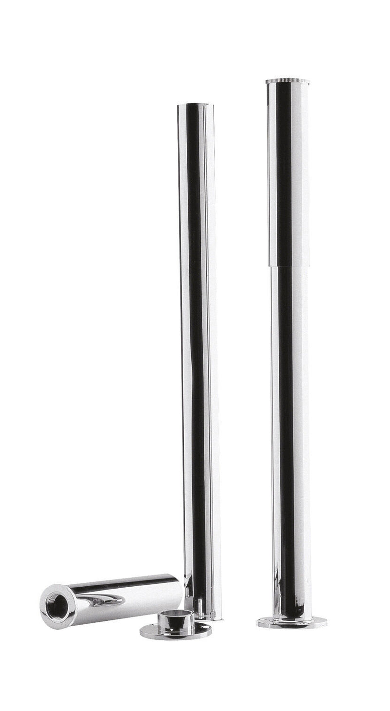 Nuie Bath Legs with Adjustable Shrouds Chrome (DA314)