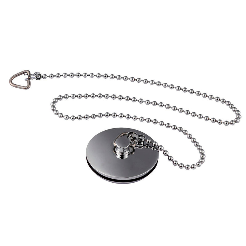 Nuie Bath Plug with Chain Chrome (E315)