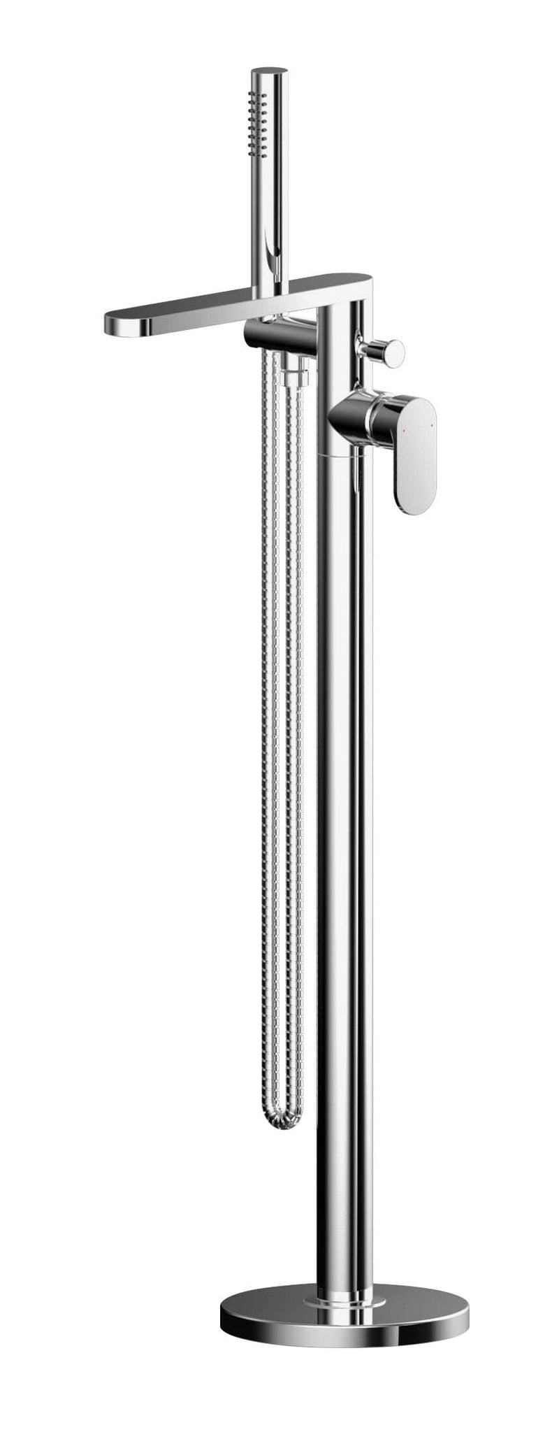Nuie Binsey Freestanding Bath Shower Mixer Chrome BIN321