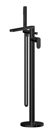 Nuie Binsey Freestanding Bath Shower Mixer Matt Black BIN421